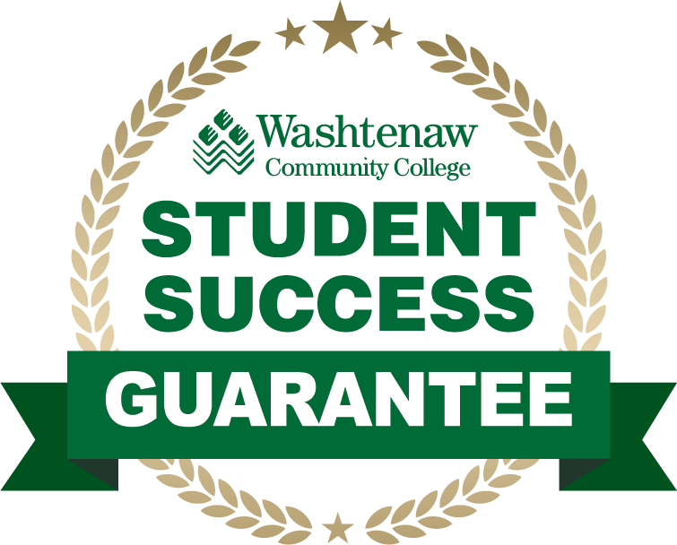 Washtenaw Community College Student Success Guarantee badge Washtenaw Community College Student Success Guarantee badge