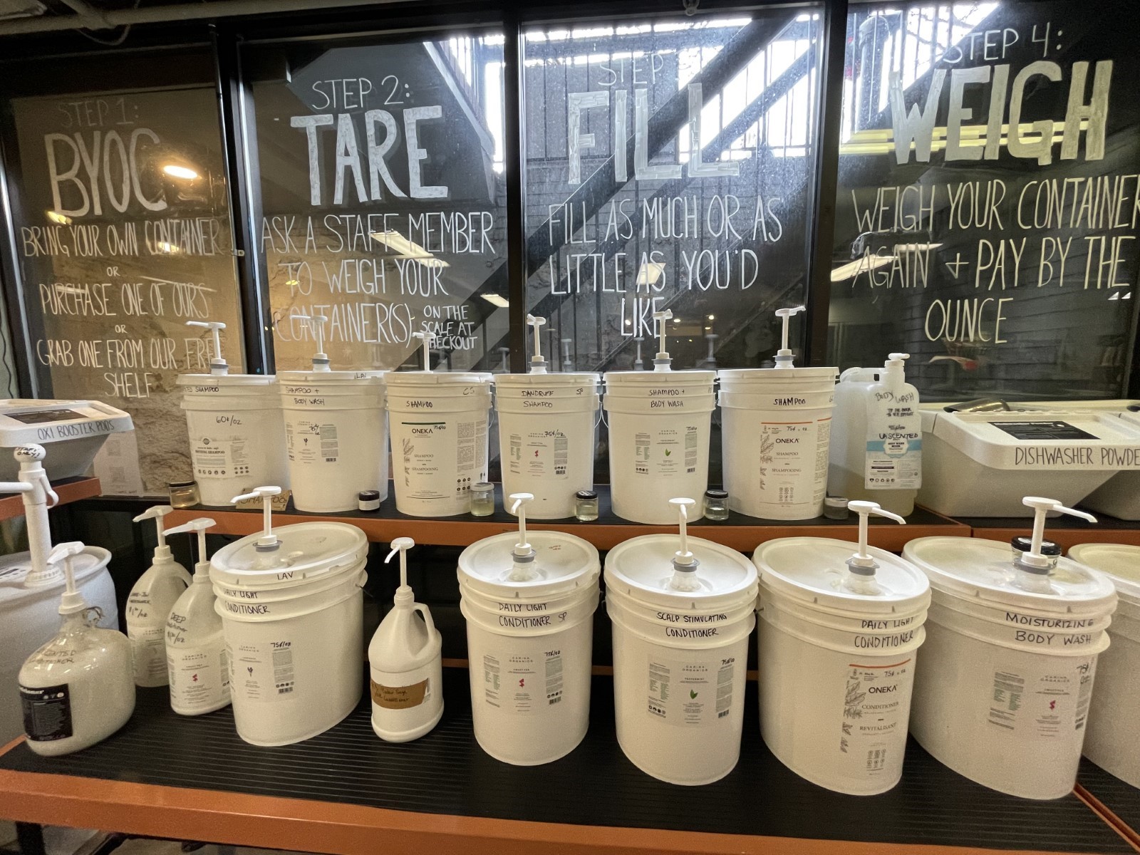 zero waste containers