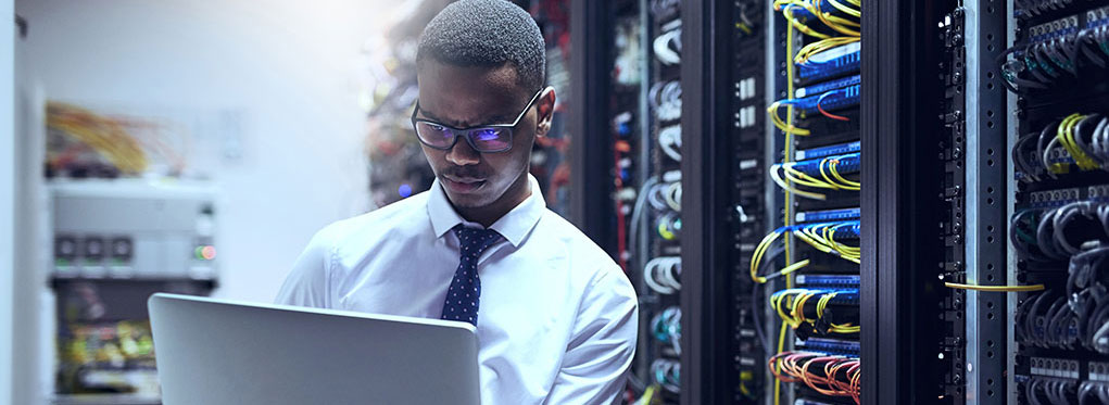 cybersecurity professional on computer cybersecurity professional on computer