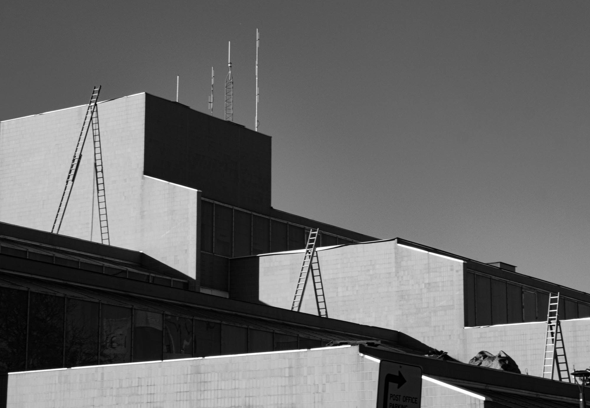 three ladders by aaron smith