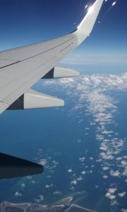 We arrived our flight