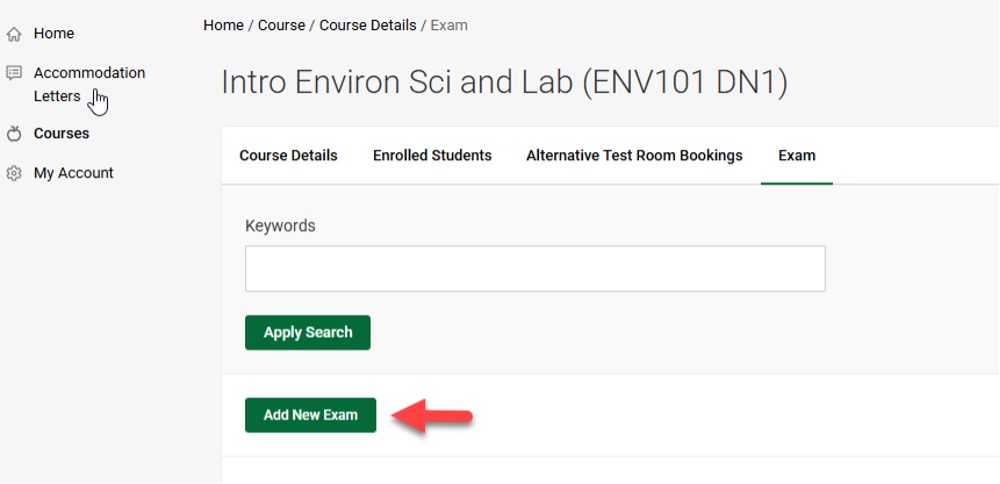 accommodate instructions